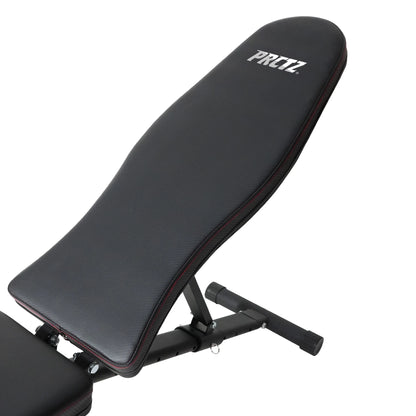 Two-Piece Olympic Weight Bench with Squat Rack, Foldable FID Bench, and Weight Storage