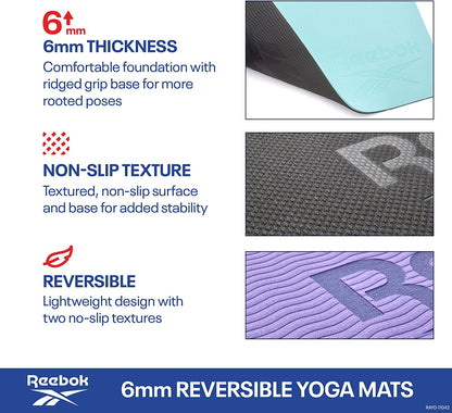 Double Sided 6 Mm Yoga Mat