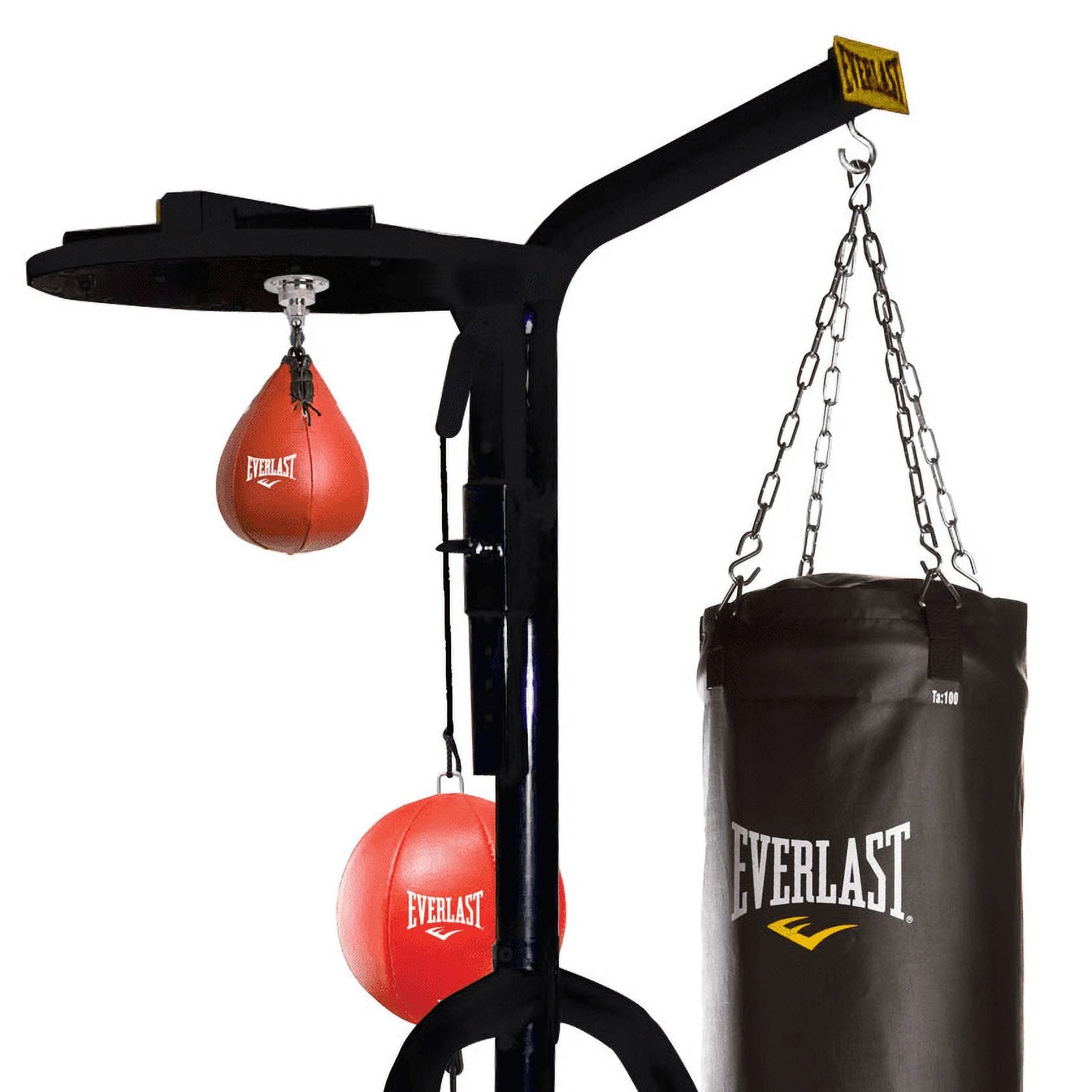 Three-Station Heavy Duty Punching Bag Stand